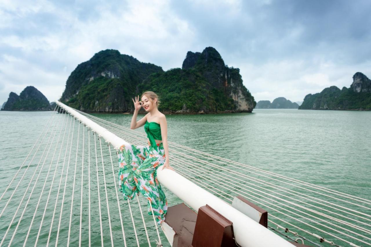 Готель Sena Cruises - Wonder On Lan Ha Bay Халонг Екстер'єр фото